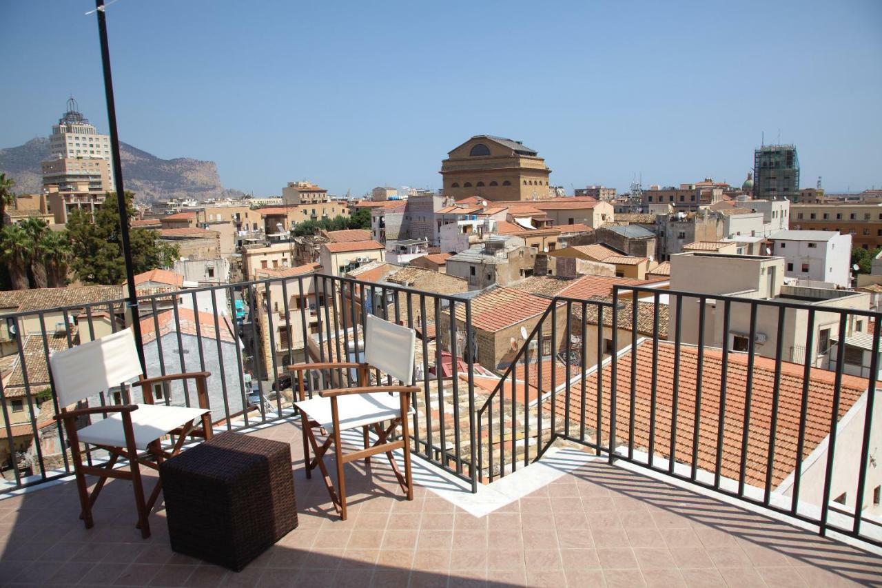 Vista Capo Apartment Palermo Bagian luar foto
