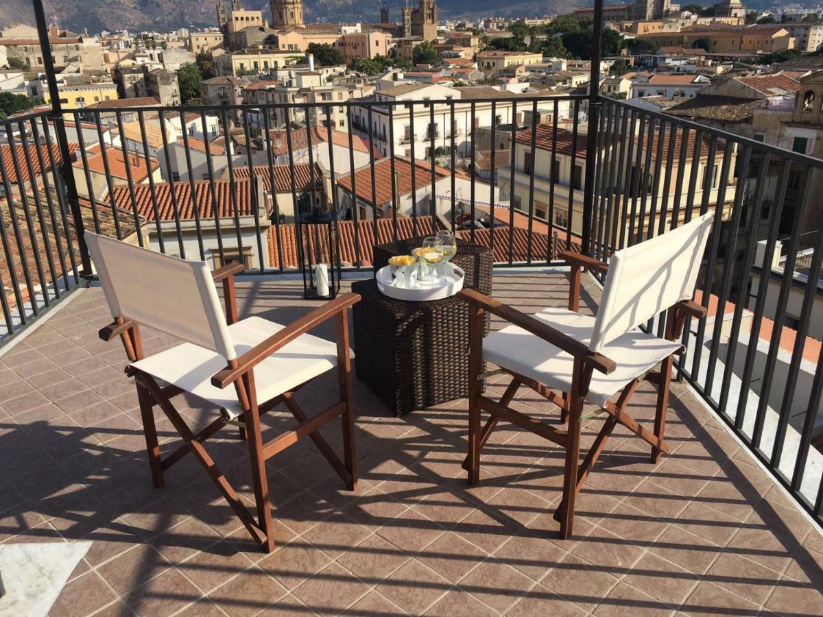 Vista Capo Apartment Palermo Bagian luar foto